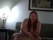 Preview 1 of BBW Stuffing Fat Face with Pizza - Bettie Brickhouse