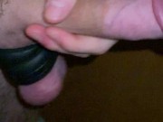 Preview 4 of DOUBLE COCK RING AROUND BALLS MASTURBATION