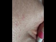 Preview 6 of Close up tight teen pussy play