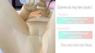 Masturbation with zentai