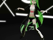 Preview 2 of HENTAI MIKU MIKU DANCE YYB NEBULA MIKU CYNICAL NIGHT PLAN GREEN HAIR SMIXIX COLOR EDIT