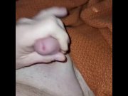 Preview 3 of short video of me stroking my cock for the wife