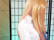 Preview 4 of Marin Kitagawa invited you to take measurements and got fucked - CUT version