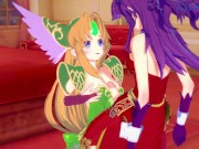 Preview 3 of Riesz and Angela have deep futanari sex in the bedroom. - Trials of Mana Hentai