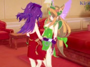Preview 6 of Riesz and Angela have deep futanari sex in the bedroom. - Trials of Mana Hentai