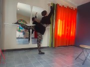 Preview 3 of Spank ballerina's ass. Bad dancer (Regina Noir). The teacher scolds, fucks in the mouth Cam 1