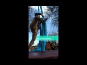 Preview 2 of commemoration aerial silks video 1k followers on insta