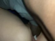 Preview 3 of 18 Year Old StepDaughter Creams All Over Daddy’s 12 INCH MONSTER COCK