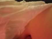 Preview 1 of Diapered Sissy slut, gets his tight ass pounded hard by real mans cock