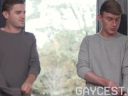 Preview 1 of Gaycest - Horny stepuncle teaches boys how to fuck a pumpkin