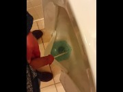 Preview 5 of Pissing in the public bathroom ( what do you all want to see next?