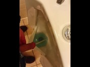 Preview 6 of Pissing in the public bathroom ( what do you all want to see next?