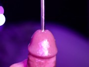 Preview 1 of Sounding Penis Plug 8 inch Rod - Pretty Hand