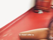 Preview 5 of Horny Step Sister Sucks her Step Brother and dirty talk sinhala voice Part 2 Aaakesh Srilanka new
