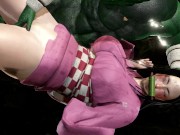 Preview 1 of Nezuko Bukkake - Monsters Impregnate Nezuko - Demon Slayer 3D Hentai - Creampies, Cumshots, DP, BDSM