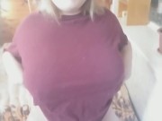 Preview 3 of Morning masturbation from a girl with big boobs