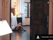 Preview 3 of MODERN-DAY SINS - Kendra James Disciplines Teen Thief With WILD LESBIAN SEX!