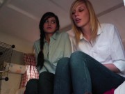 Preview 4 of Fresh Faced Teens Get Real Naughty In The Bedroom