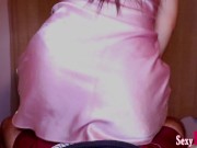 Preview 3 of Stepsis Gives Lap Dance with Sex in Satin Dress and Leaves Me Wanting More Before Bedtime