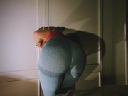 Preview 1 of After gym sex in yoga pants fuck big natural boobs of the coach