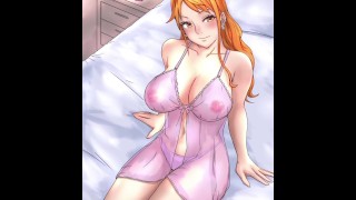 ONE PIECE - CUM INSIDE HORNY NAMI TIGHT PUSSY / TITTY FUCK / BLOWJOB