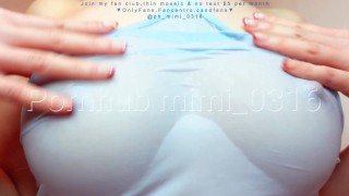 Nipple-only masturbation video 🥺