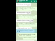 Preview 5 of mensajes de whatsapp con la novia de mi amigo
