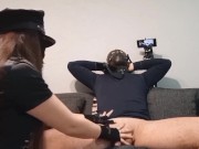 Preview 6 of I dress as a police officer and suck my brother-in-law's cock