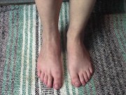 Preview 2 of Paint my sexy little toes for you