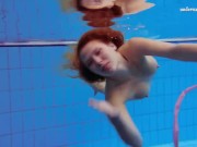 Preview 6 of Katka and Kristy underwater hot babes