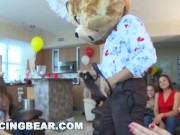 Preview 6 of DANCING BEAR - House Party With Taylor Kay, Luna Sky, Melanie Hicks And More!