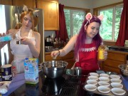 Preview 3 of baking kitties make cupcakes ft destinationkat