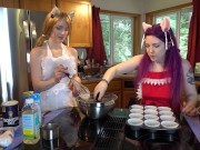 Preview 5 of baking kitties make cupcakes ft destinationkat