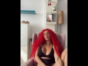 Preview 5 of Hot bitch with red hair is the most horny MILF