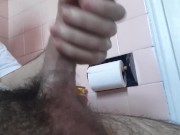 Preview 2 of Throbbing big cock masturbation and cumshot