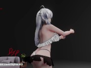 Preview 1 of Blender MMD Sex Dance Haku BAE 1479