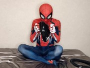 Preview 1 of Spider Man gas mask breathing control