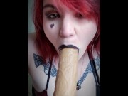 Preview 3 of big titty crazy red head playing with your cock blowjob handjob and boobjob