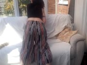 Preview 1 of Masturbating with a Fox Tail, Loud moaning