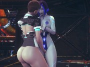 Preview 2 of Kara Lesbian fun with Demi | Subverse & Detroit: Become Human Crossover Hentai Parody
