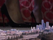 Preview 3 of amaninheels | Towering Over Seattle