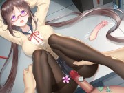 Preview 1 of Cute Honey 2 Cat-girl Game Sex on the desk in the office