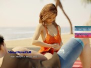 Preview 4 of Matrix Hearts - HD - Part 12 - Layla's Hot Ass At The Beach By VisualNovelCollect