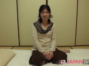 Preview 1 of Japan MILF Gets Her Hairy Pussy Used And Filled With Cum