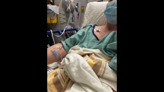 [Throat & Bladder Orgasm] Fellatio with a thick catheter inserted into the urethra... Mating