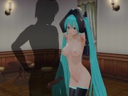 Preview 1 of 3D HENTAI Bound Hatsune Miku gets fucked