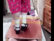 Preview 3 of 231lb COCK AND BALLS CRUSH IN JELLY SANDALS VIEW 4