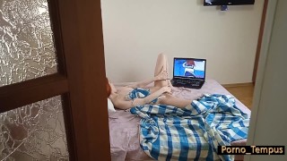 StepMom found a Fucker for a Slut StepDaughter for her First SEX - Djelka Bianki and Porno_Tempus