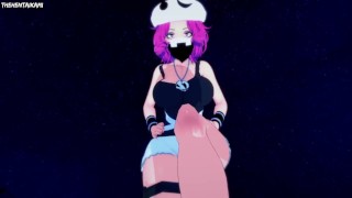 Hentai POV Feet Team Skull Grunt from Pokemon Captured You On The Roof!