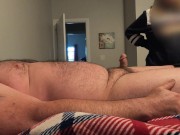 Preview 5 of Husband Caught Masturbating by Wife | Big Trouble She is Angry He is Caught Jerking Off